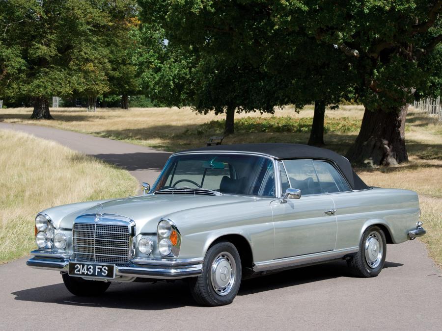 Mercedes-Benz 280 SE Cabriolet 1967 года  (UK) (фото 6 из 7)